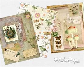 Decorative Scrapbook Paper Set (50 Sheets)